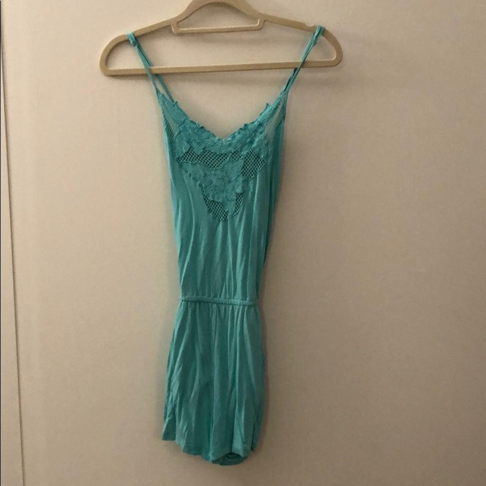 Boho Crochet Romper